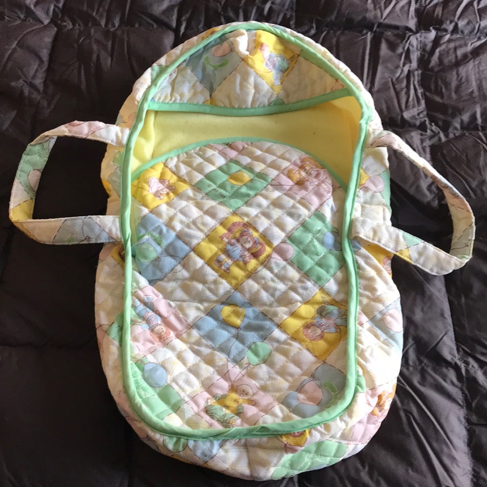 Vintage Cabbage Patch Quilted Baby Carrier